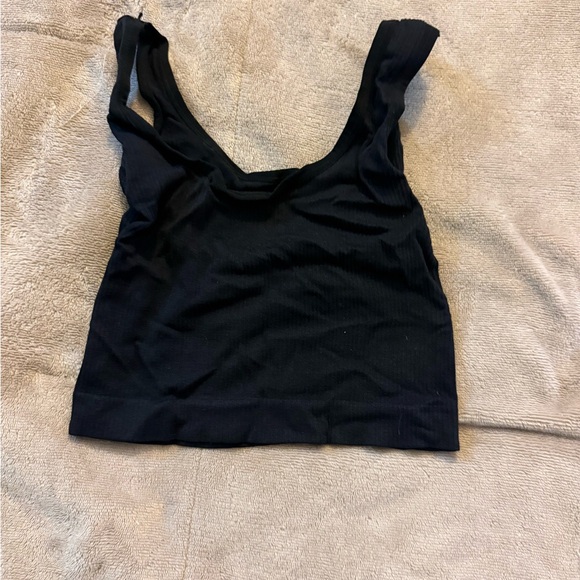 Amazon Ribbed Tank Top Set - Black & Gray - Picture 4 of 6
